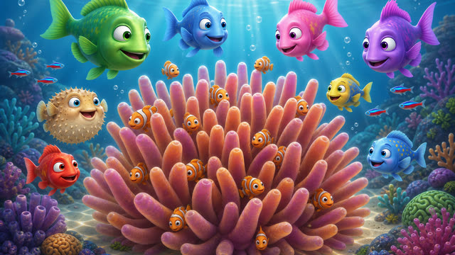 Scene 19 - Les Petits Poissons