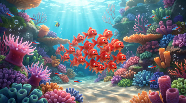 Scene 20 - Les Petits Poissons