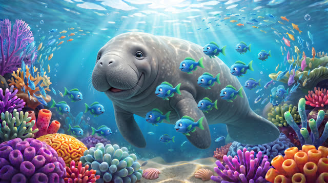 Scene 21 - Les Petits Poissons