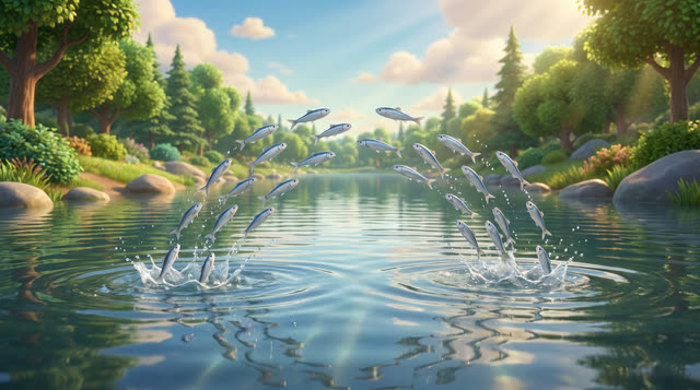 Scene 23 - Les Petits Poissons