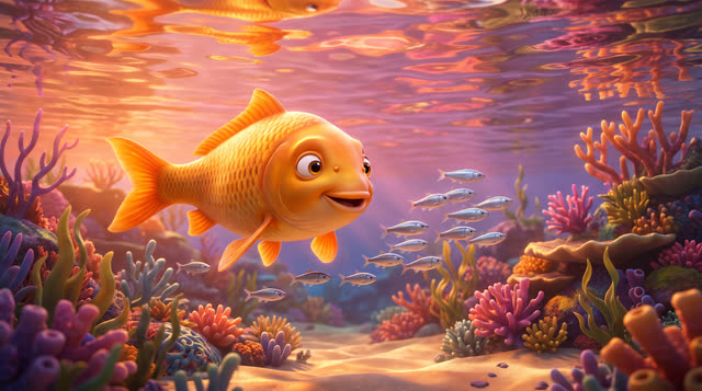 Scene 24 - Les Petits Poissons
