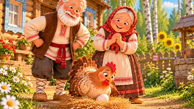 Scene 8 - Курочка Ряба