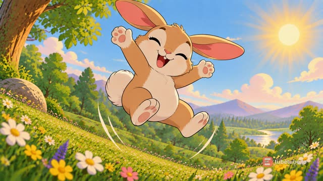Scene 10 - The happy Little Bunny
