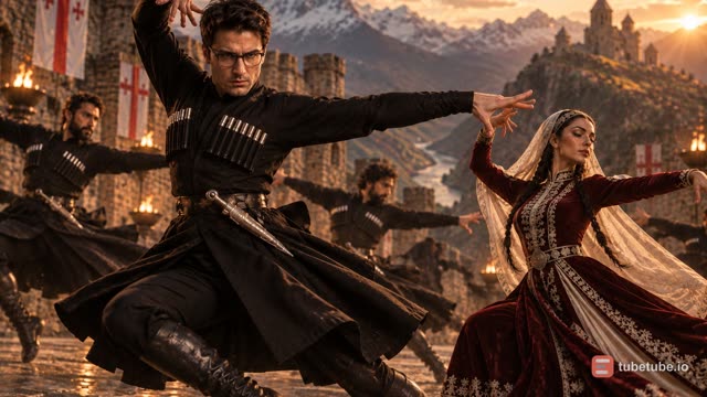 Scene 10 - ცეცხლი და ცეკვა
