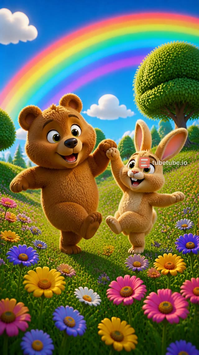 Scene 9 - Wiggle Wiggle Rainbow