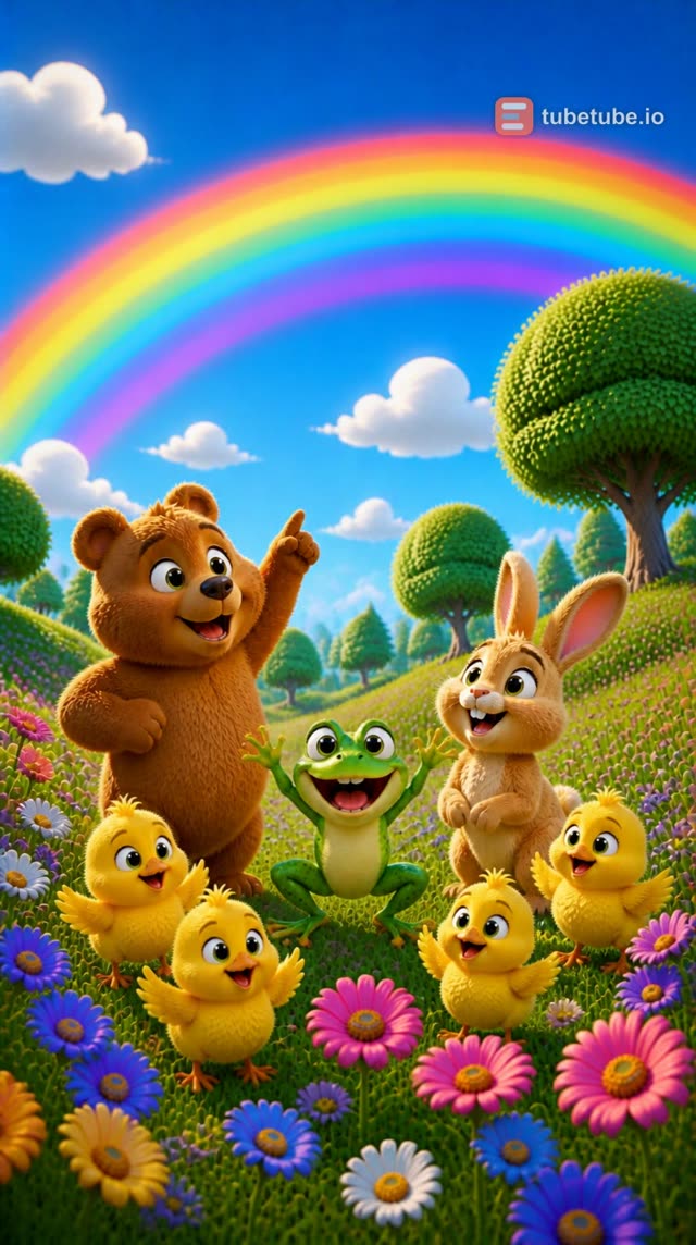 Scene 14 - Wiggle Wiggle Rainbow