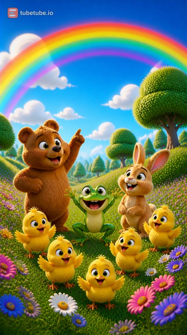 Scene 15 - Wiggle Wiggle Rainbow