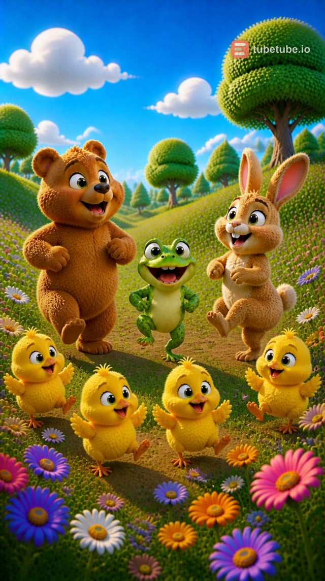 Scene 19 - Wiggle Wiggle Rainbow