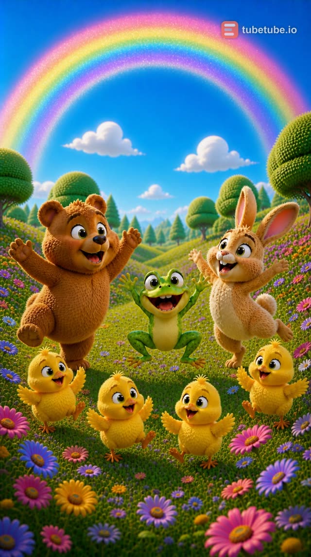 Scene 21 - Wiggle Wiggle Rainbow