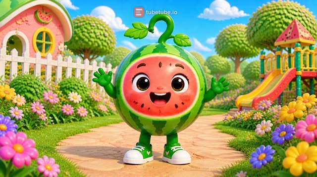 Scene 10 - Water Melon Happy Day