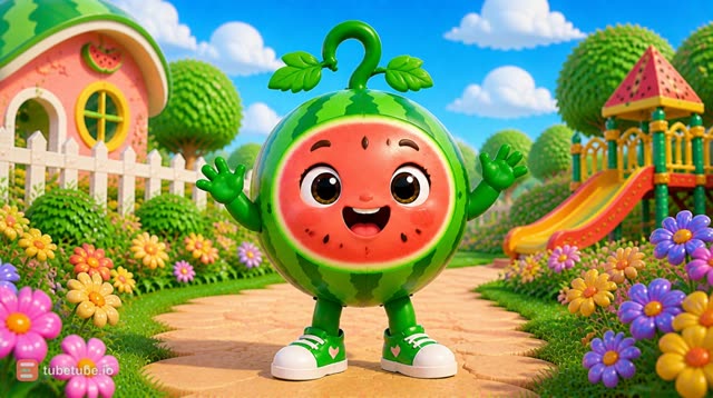 Scene 18 - Water Melon Happy Day