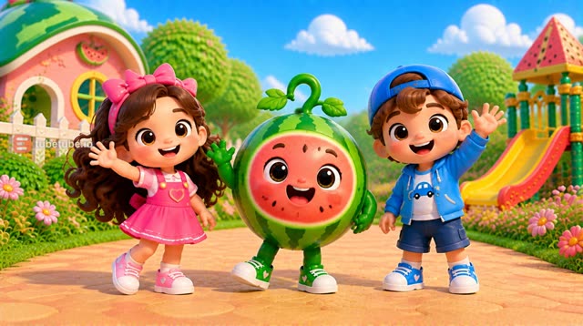 Scene 28 - Water Melon Happy Day