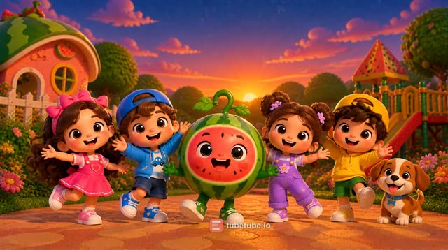 Scene 30 - Water Melon Happy Day