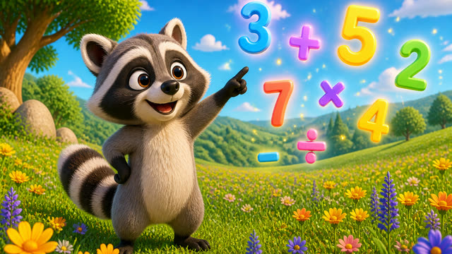 Scene 2 - Riley Raccoon’s Counting Tune
