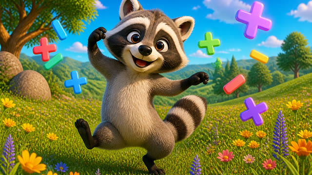 Scene 3 - Riley Raccoon’s Counting Tune