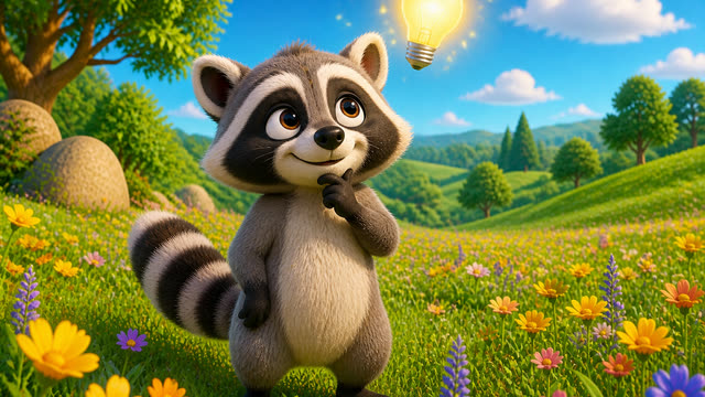 Scene 5 - Riley Raccoon’s Counting Tune