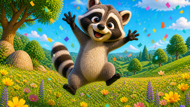 Scene 6 - Riley Raccoon’s Counting Tune