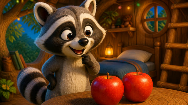 Scene 7 - Riley Raccoon’s Counting Tune