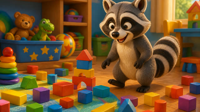 Scene 25 - Riley Raccoon’s Counting Tune