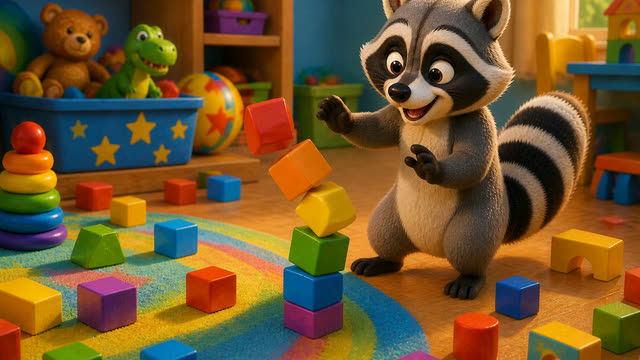 Scene 27 - Riley Raccoon’s Counting Tune