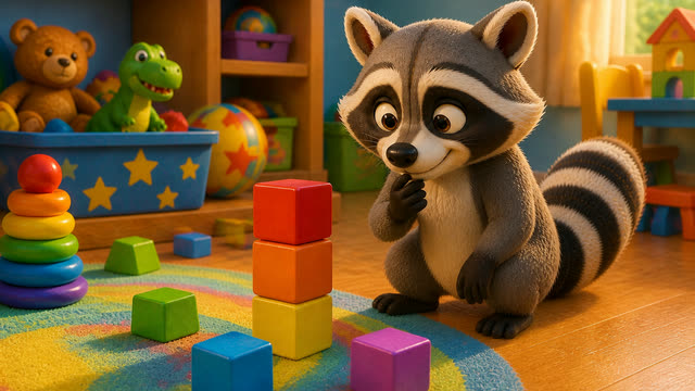 Scene 28 - Riley Raccoon’s Counting Tune