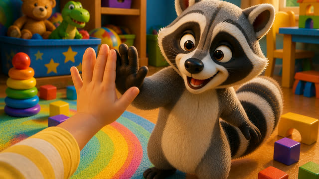 Scene 32 - Riley Raccoon’s Counting Tune