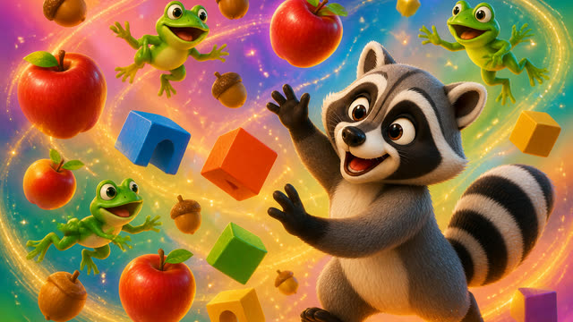 Scene 40 - Riley Raccoon’s Counting Tune
