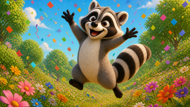 Scene 43 - Riley Raccoon’s Counting Tune