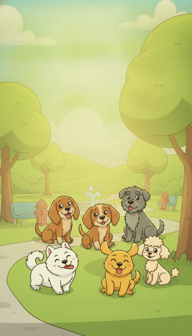 Scene 5 - Count Ten Dogs