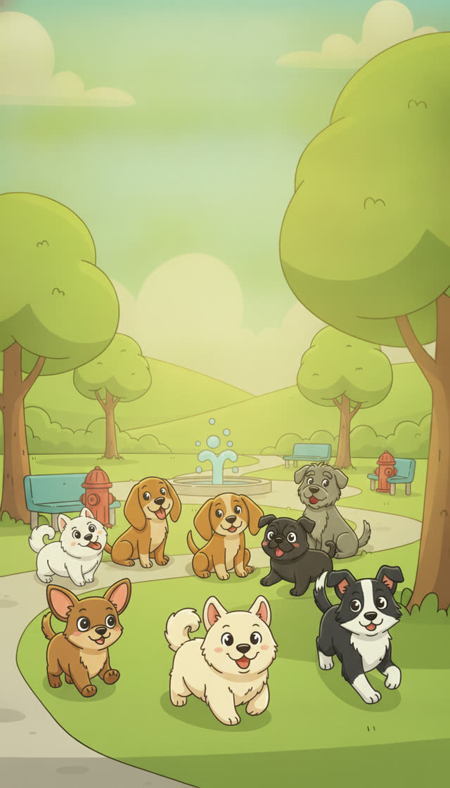 Scene 6 - Count Ten Dogs