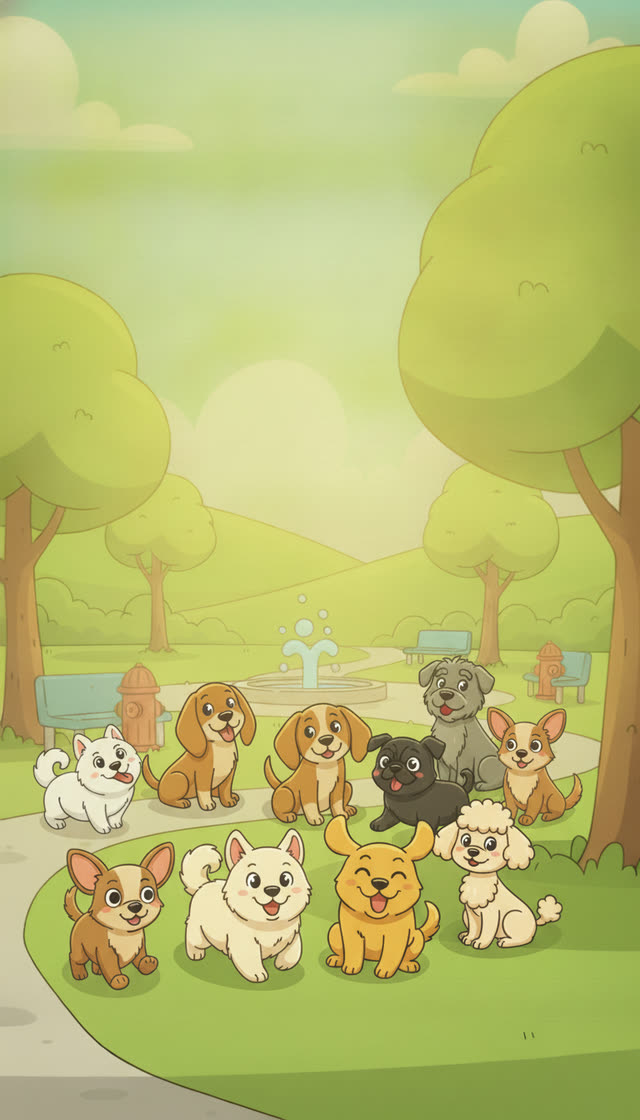 Scene 7 - Count Ten Dogs