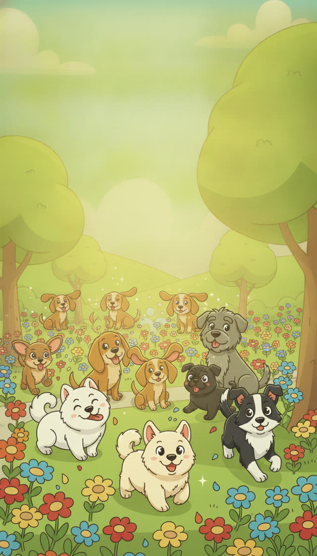 Scene 8 - Count Ten Dogs