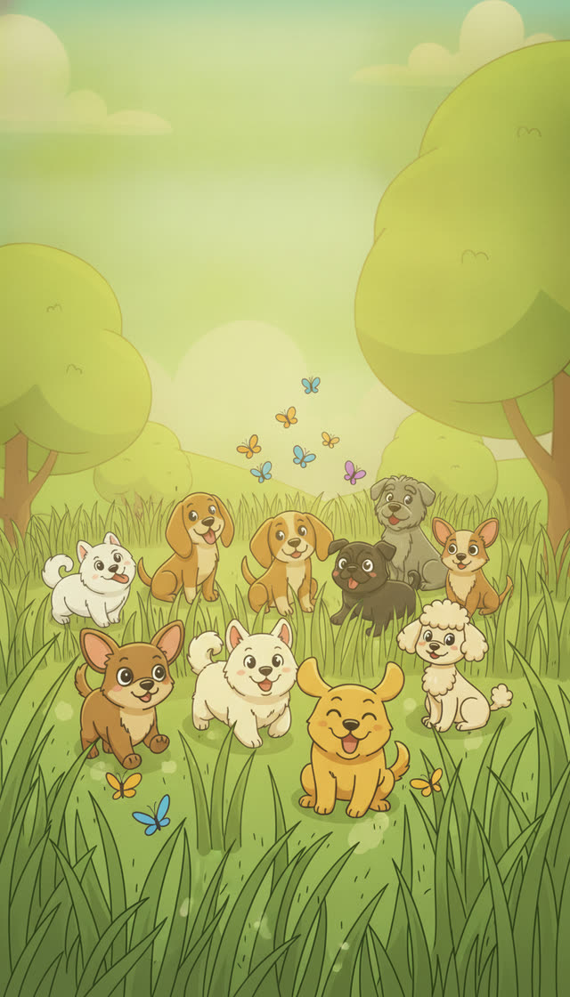Scene 11 - Count Ten Dogs