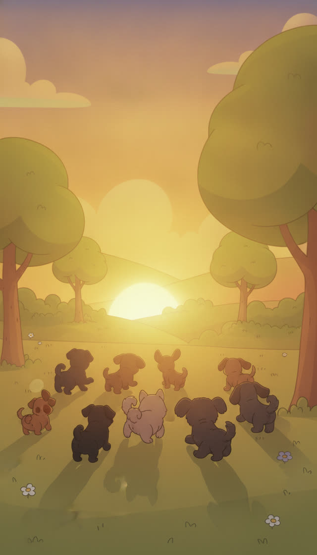Scene 13 - Count Ten Dogs
