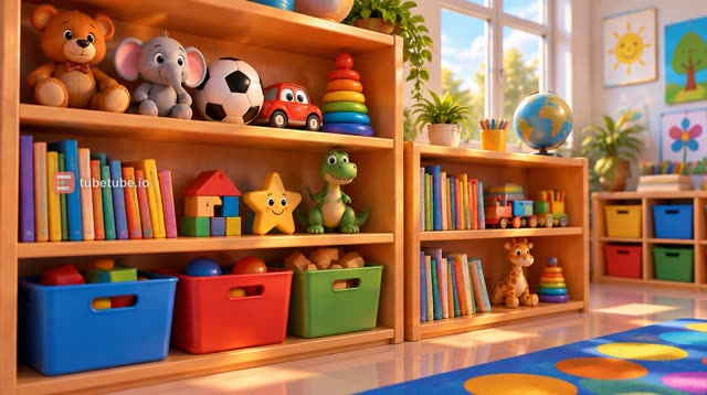 Scene 2 - Tidy and Clean Classroom