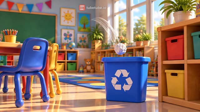 Scene 3 - Tidy and Clean Classroom