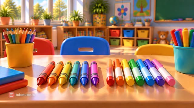 Scene 4 - Tidy and Clean Classroom