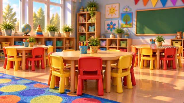 Scene 13 - Tidy and Clean Classroom