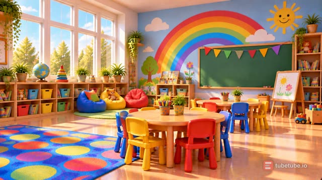 Scene 21 - Tidy and Clean Classroom
