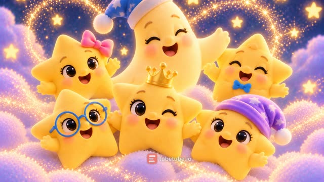 Scene 15 - Five Little Stars