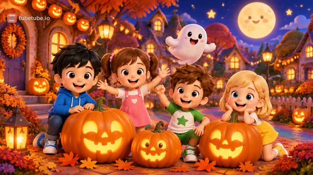 Scene 3 - Rainbow Friends Halloween Party