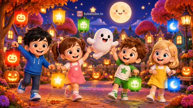 Scene 4 - Rainbow Friends Halloween Party