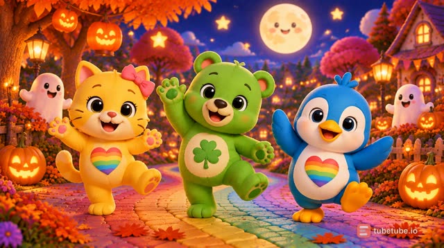 Scene 8 - Rainbow Friends Halloween Party