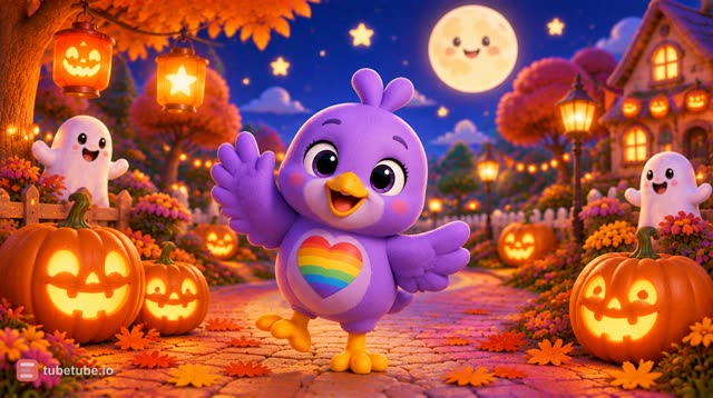 Scene 9 - Rainbow Friends Halloween Party
