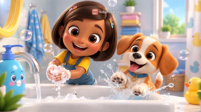 Scene 4 - Wash, Wash, Wash Your Hands