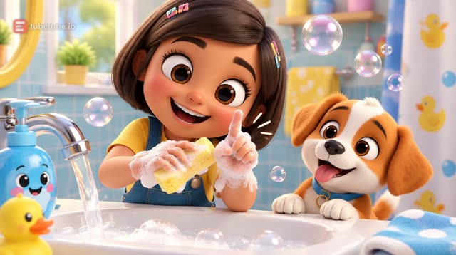Scene 12 - Wash, Wash, Wash Your Hands