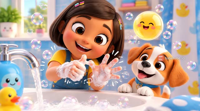 Scene 13 - Wash, Wash, Wash Your Hands