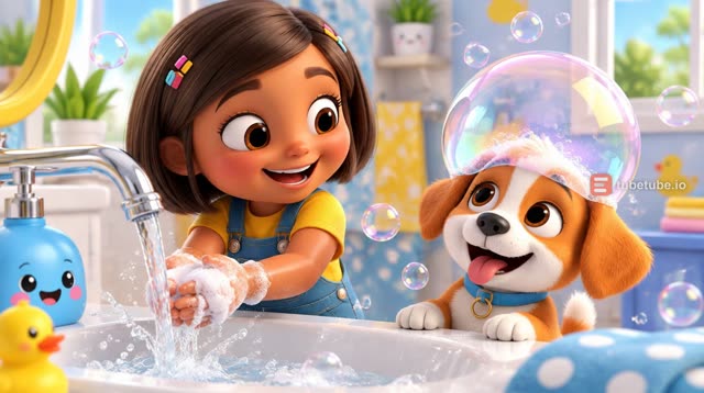 Scene 15 - Wash, Wash, Wash Your Hands