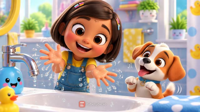 Scene 16 - Wash, Wash, Wash Your Hands