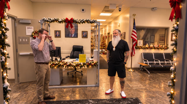 Scene 9 - Straight Up Santa!